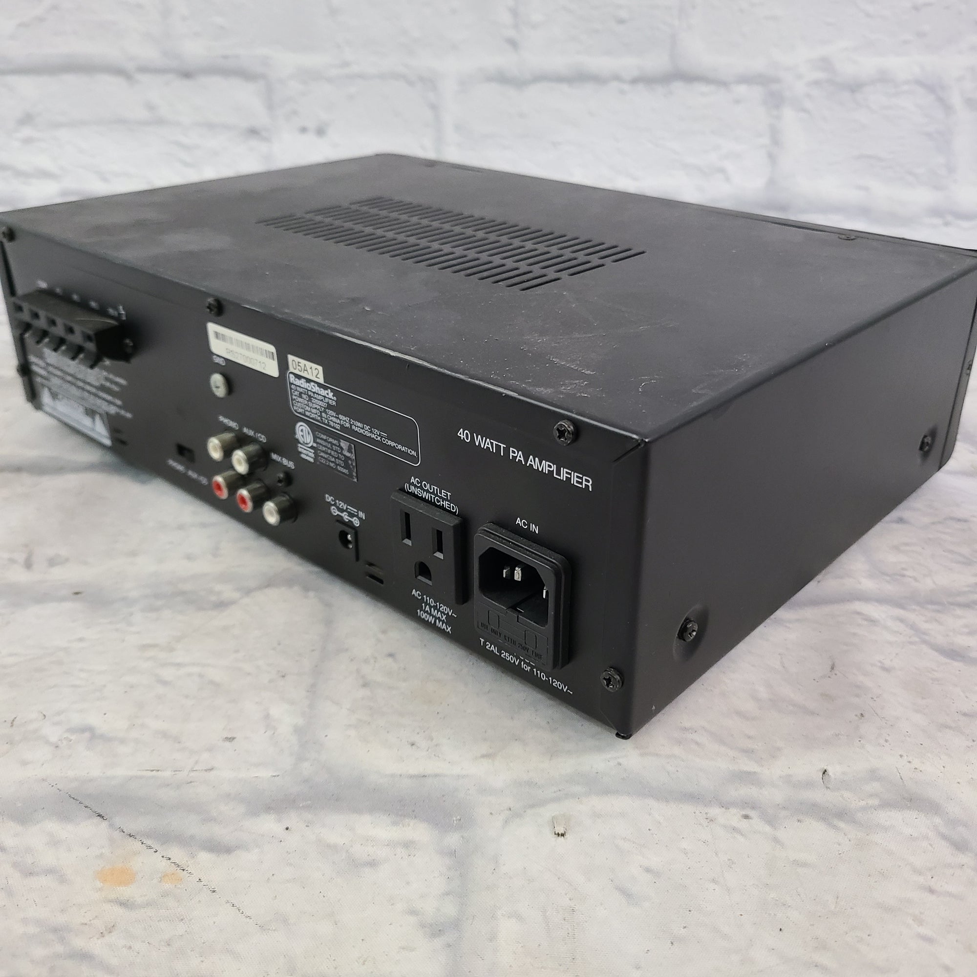 Radio Shack 40 Watt PA Mixer