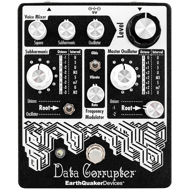 EarthQuaker Devices Data Corrupter Modulated Monophonic Harmonizing PLL Pedal