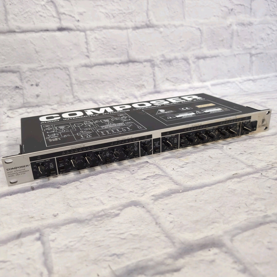 Behringer Composer MDX2100 Dynamics Processor Compressor Limiter Expander Rack