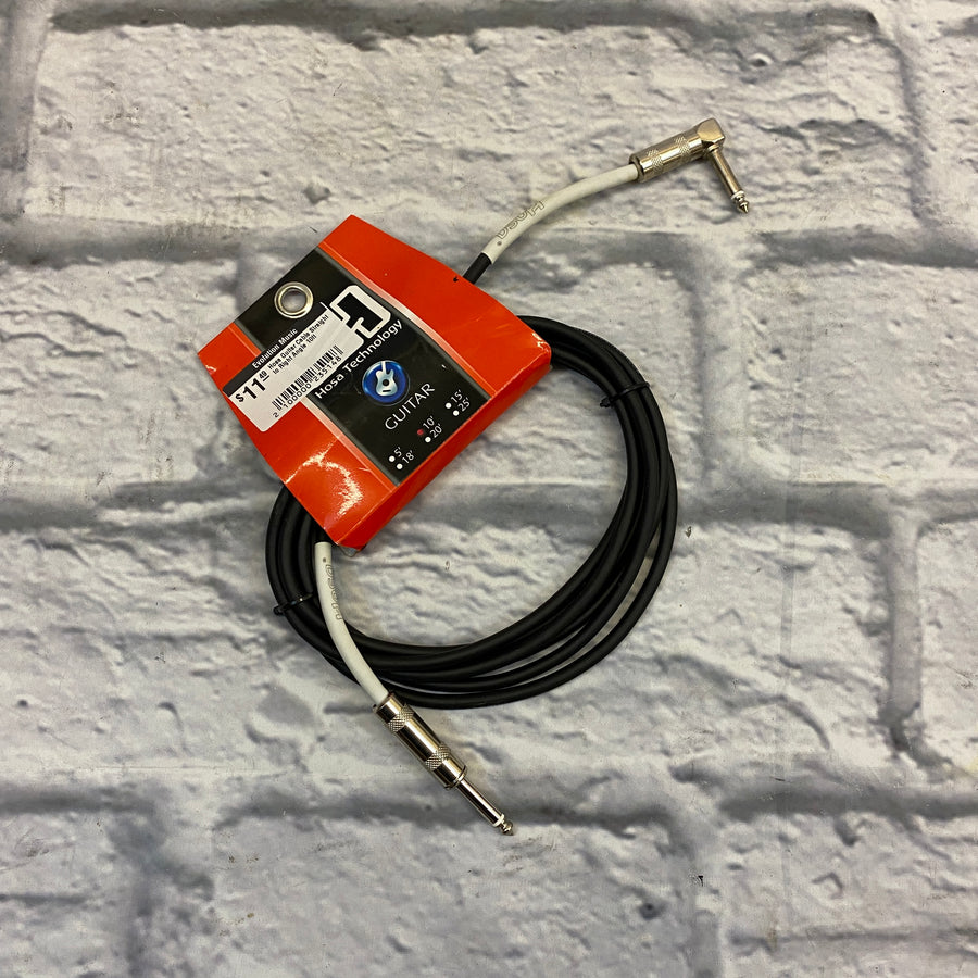 Hosa Guitar Cable Straight to Right Angle 10ft