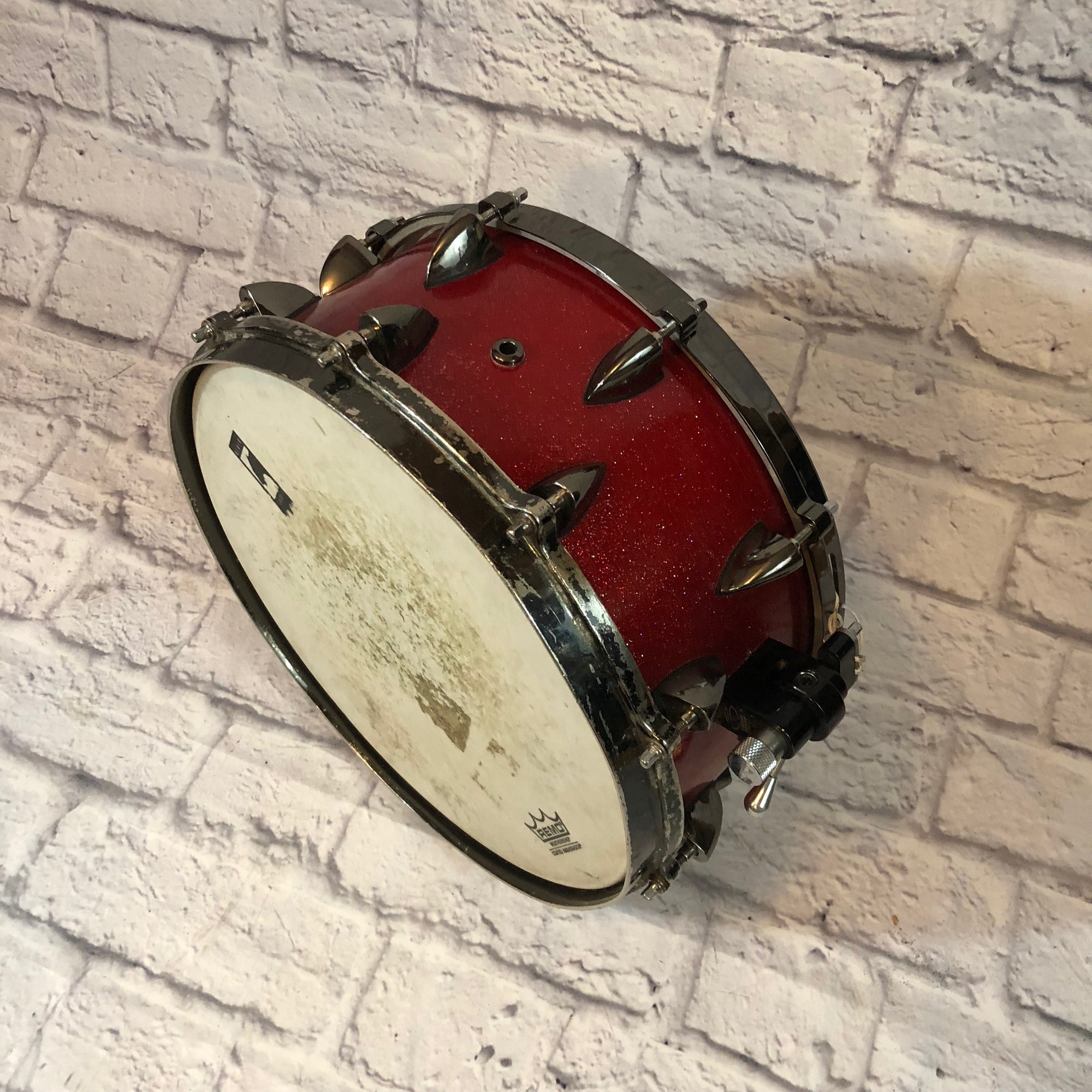 Orange County Drums & Percussion 14x6.5 Snare Drum Red Sparkle