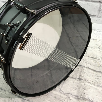 Tama Steel Snare Drum - 6.5 x 14 - Black/Black