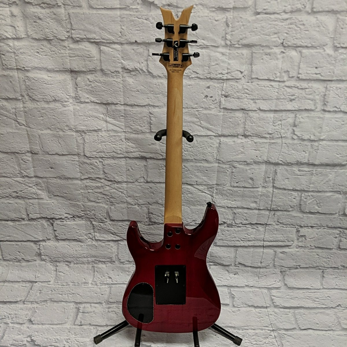 Dean Vendetta 1.0 Floyd Rose Trans Red Electric Guitar