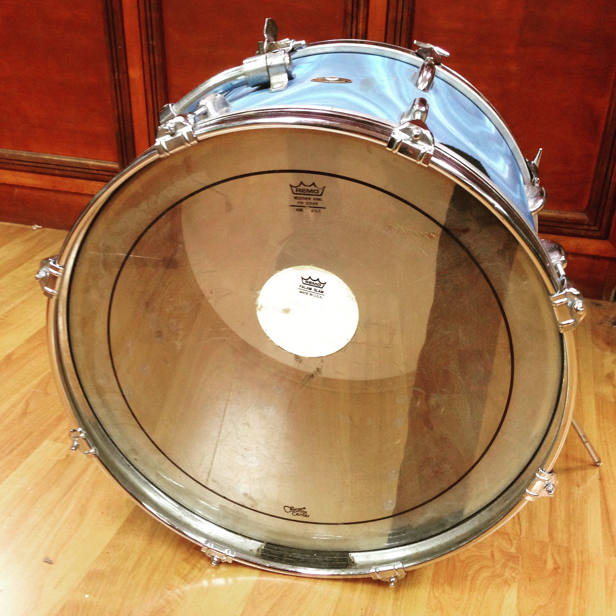 Slingerland 20" Blue Flame Kick
