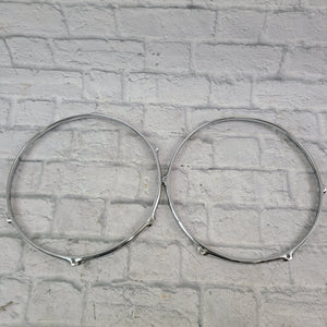 Worldmax 14" 6-Hole 2.3mm Triple Flange Drum Hoop (Pair)