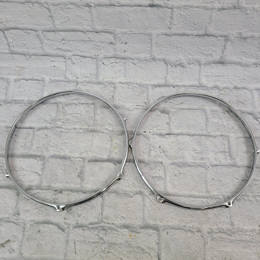 Worldmax 14" 6-Hole 2.3mm Triple Flange Drum Hoop (Pair)