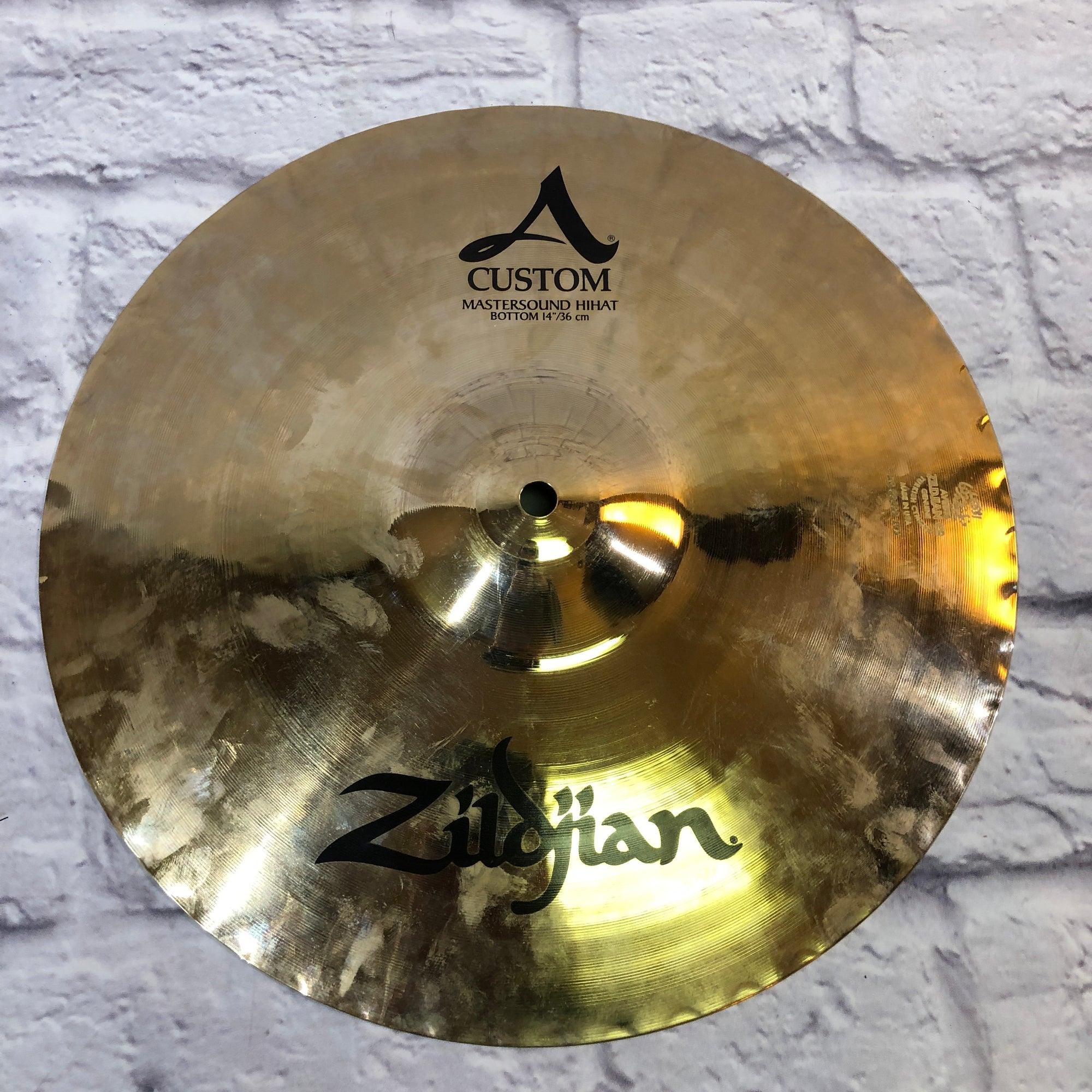 Zildjian 15in A Custom Masteround Hi Hat Cymbal Pair