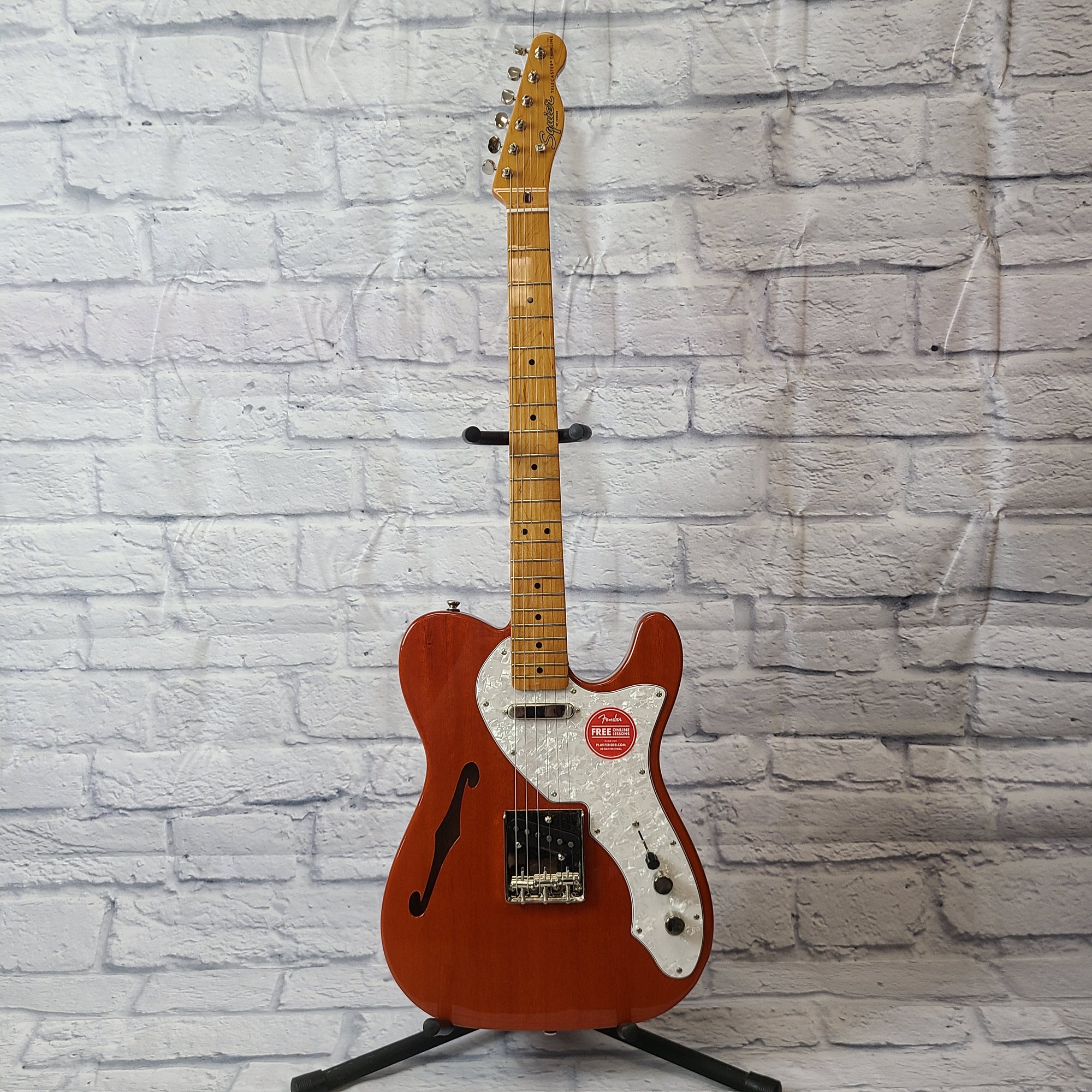 Squier Classic Vibe '60s Telecaster Thinline Electric Guitar - Natural