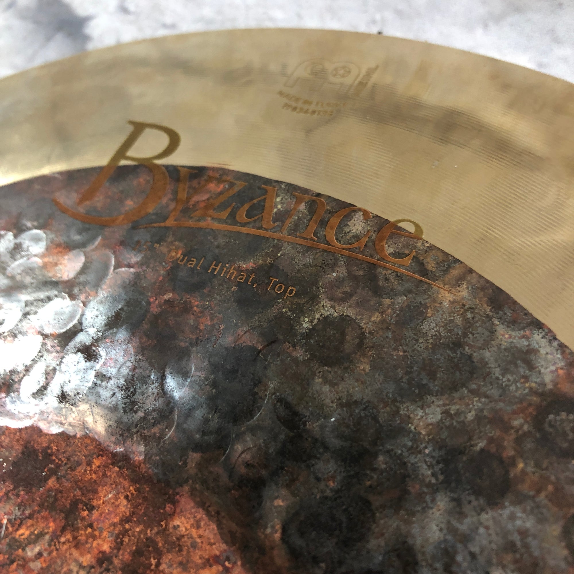 Meinl Byzance Dual Hi Hat Cymbal Pair 15