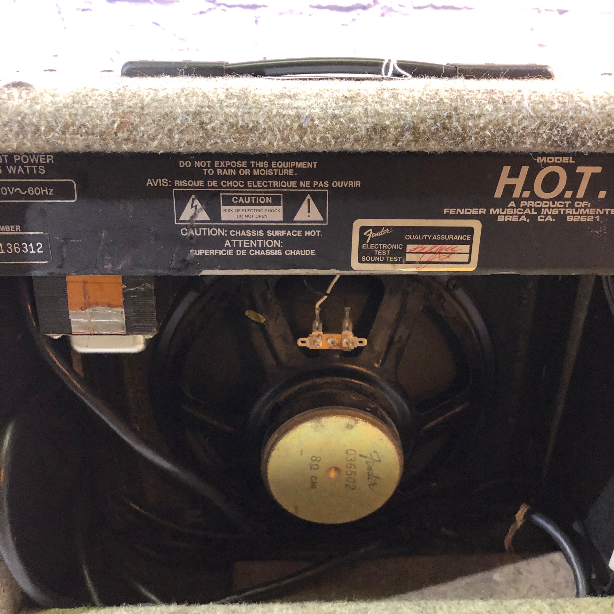 Fender H.O.T. Guitar Combo Amp