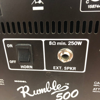 Fender Rumble 500 Bass Combo Amp