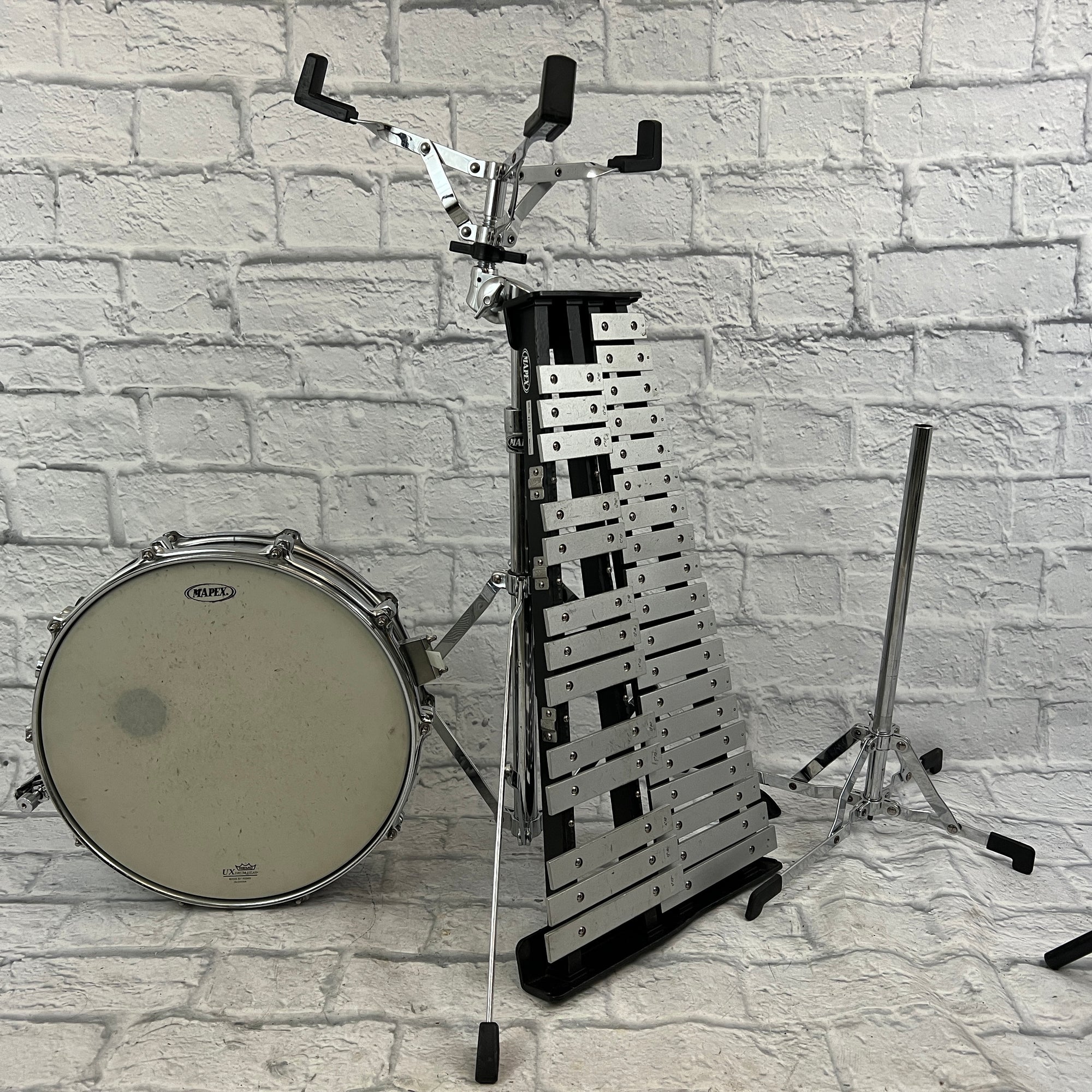 Mapex Snare & Bell Kit w/ Rolling Case