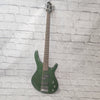 Cort 4 String PJ Bass Transparent Green
