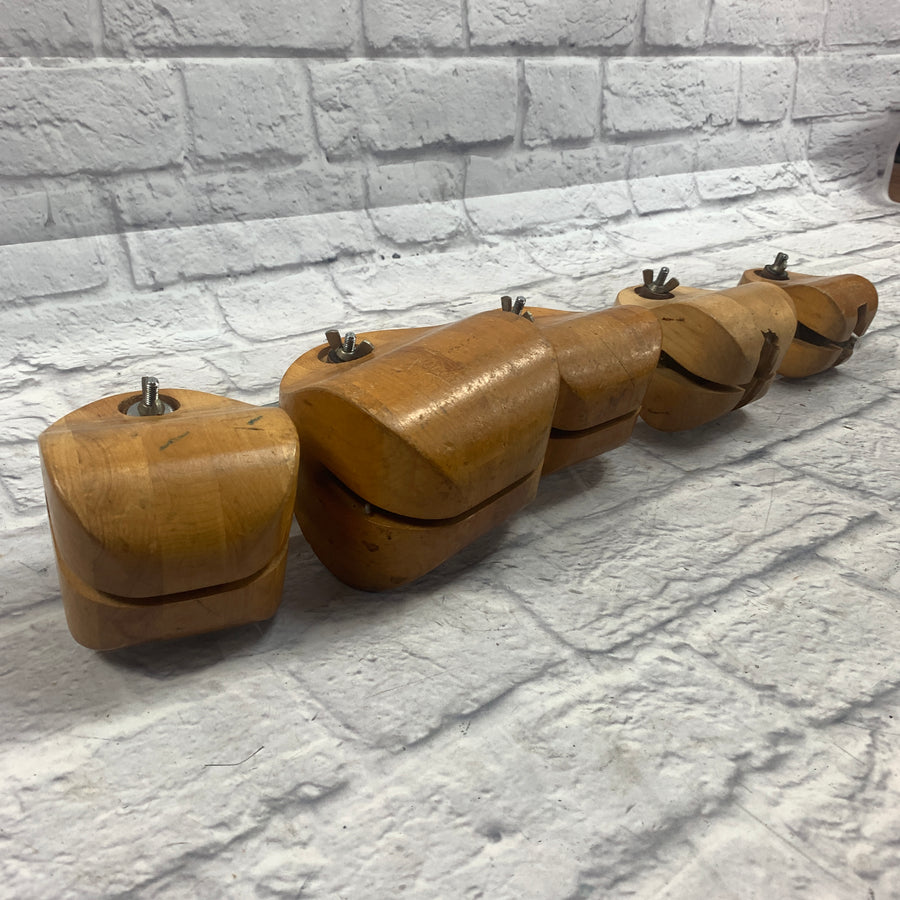 Vintage Ludwig Temple Block Set