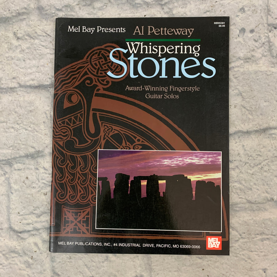 Mel Bay Al Petteway Whispering Stones Guitar Book