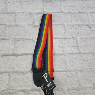 Perri's Leathers NWS-20 Rainbow Guitar Strap