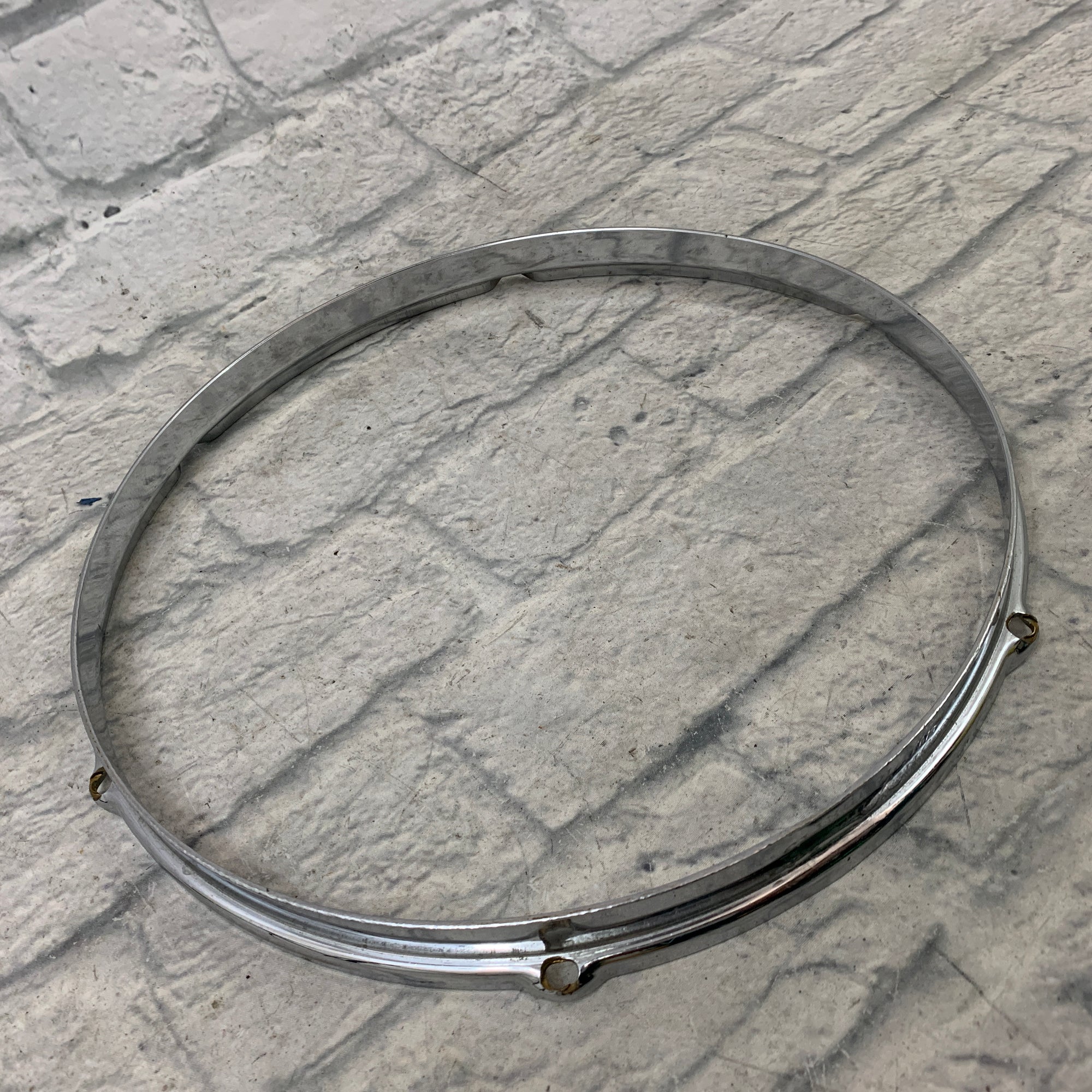 Vintage Slingerland Radio King 13" 6 Lug Engraved Drum Hoop