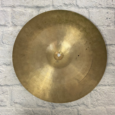 Vintage 1950s Zildjian K Istanbul 16" Crash Cymbal - 1100g