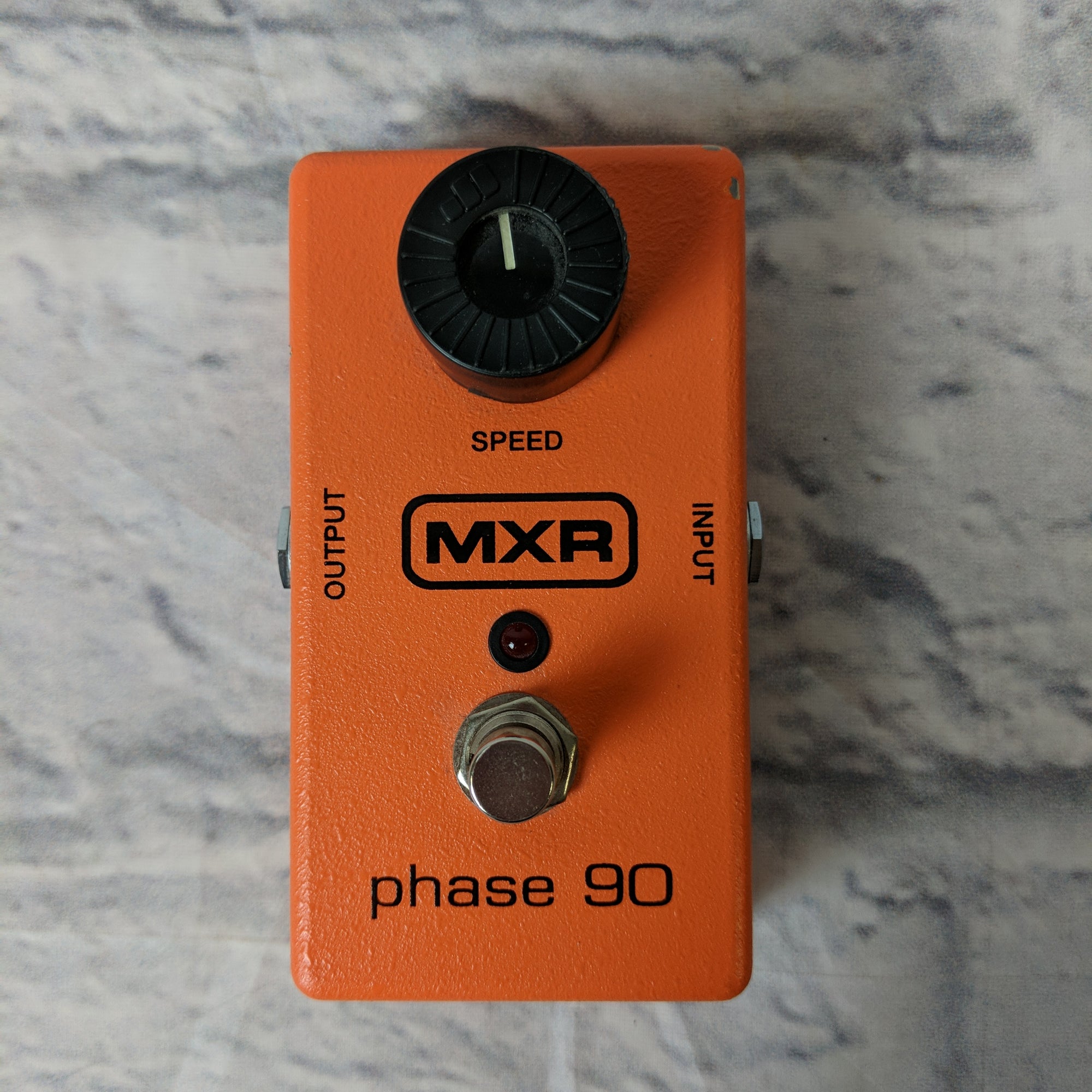MXR Phase 90 Phase Shifter Pedal for Electric Guitar with Block Logo