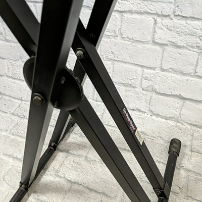 On-Stage KS8291 Heavy-Duty Deluxe X ERGO-LOK Keyboard Stand
