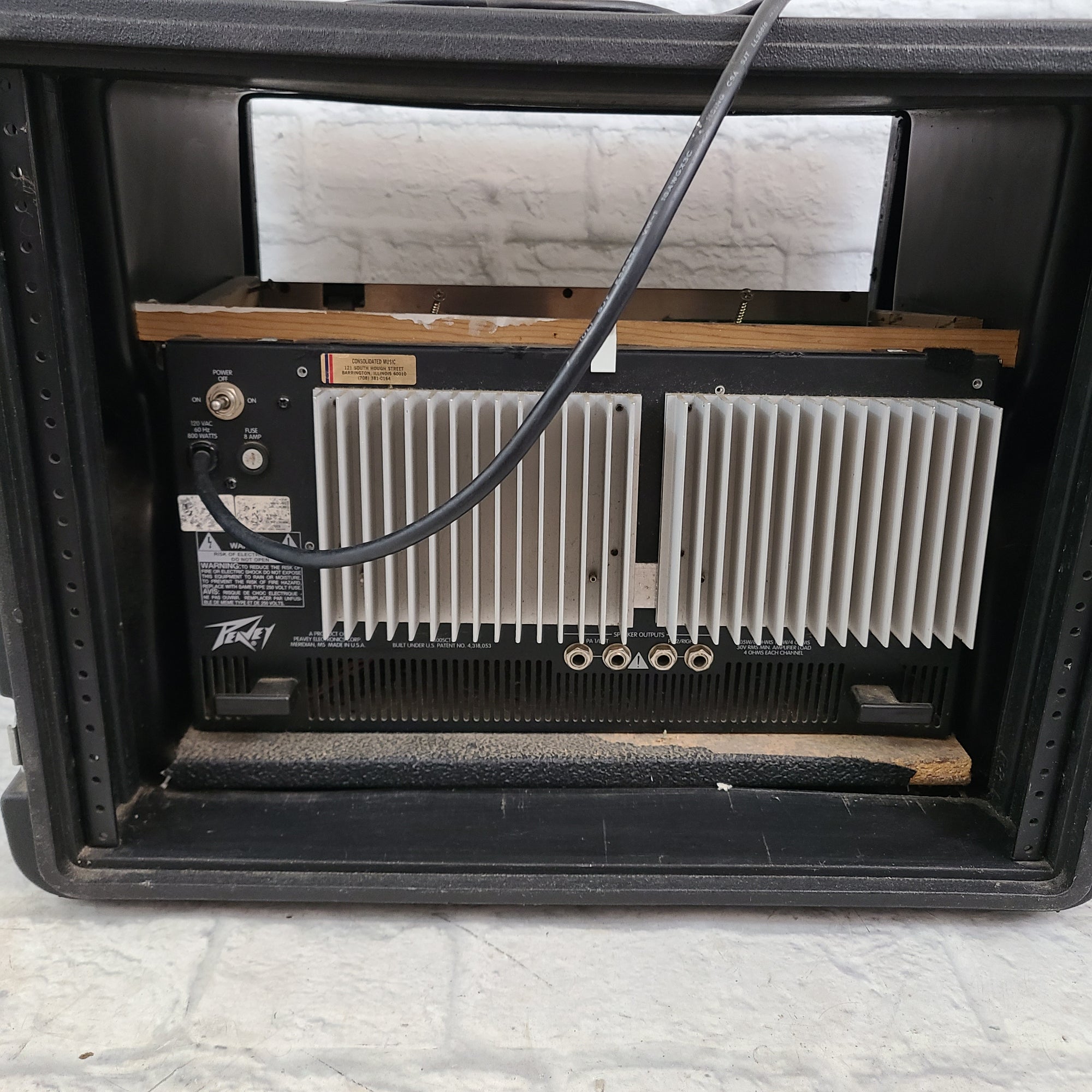 Peavey XR 600 Mixer Amp Power Amp