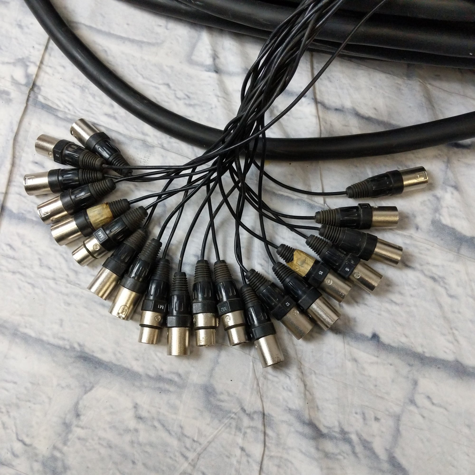 Unknown 16 x 4 Channel 100' Snake with Cool Trapezoidal Input Box
