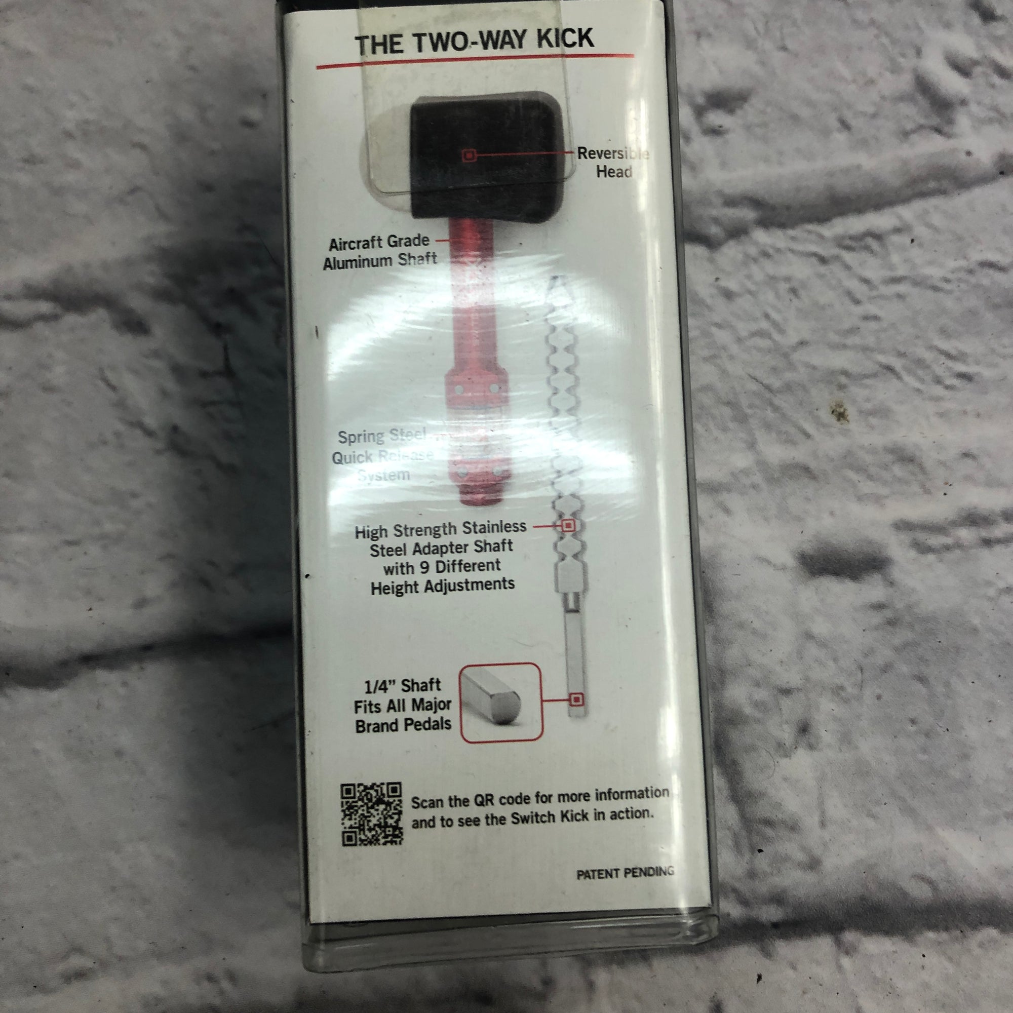 Ahead Switch Kick AHSK Two Way Bass Drum Beater System