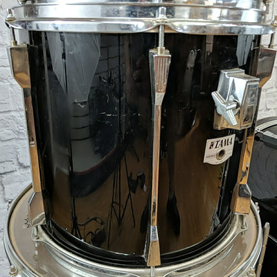 Tama Rockstar DX 4pc MIJ Drum Kit - 22, 18, 14, 13  Black