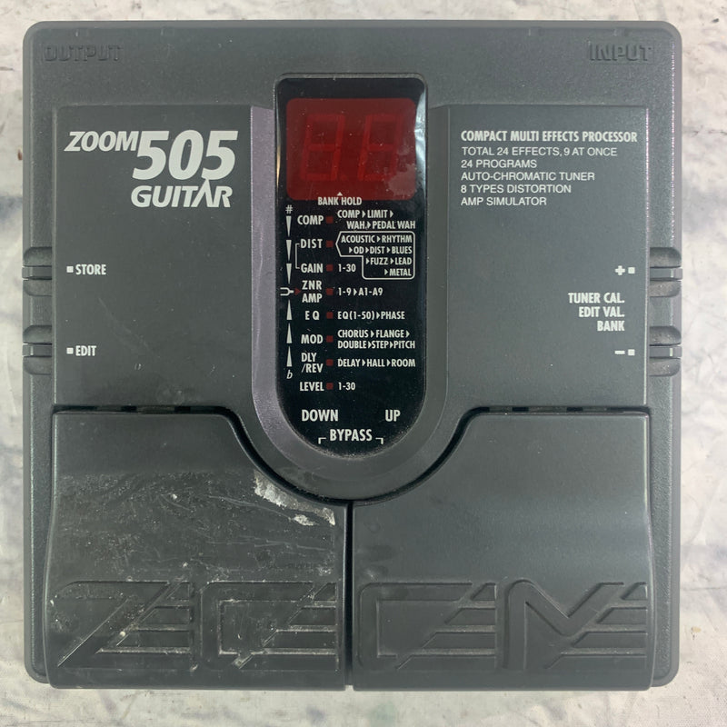 Zoom 505 Effects Pedals Evolution Music