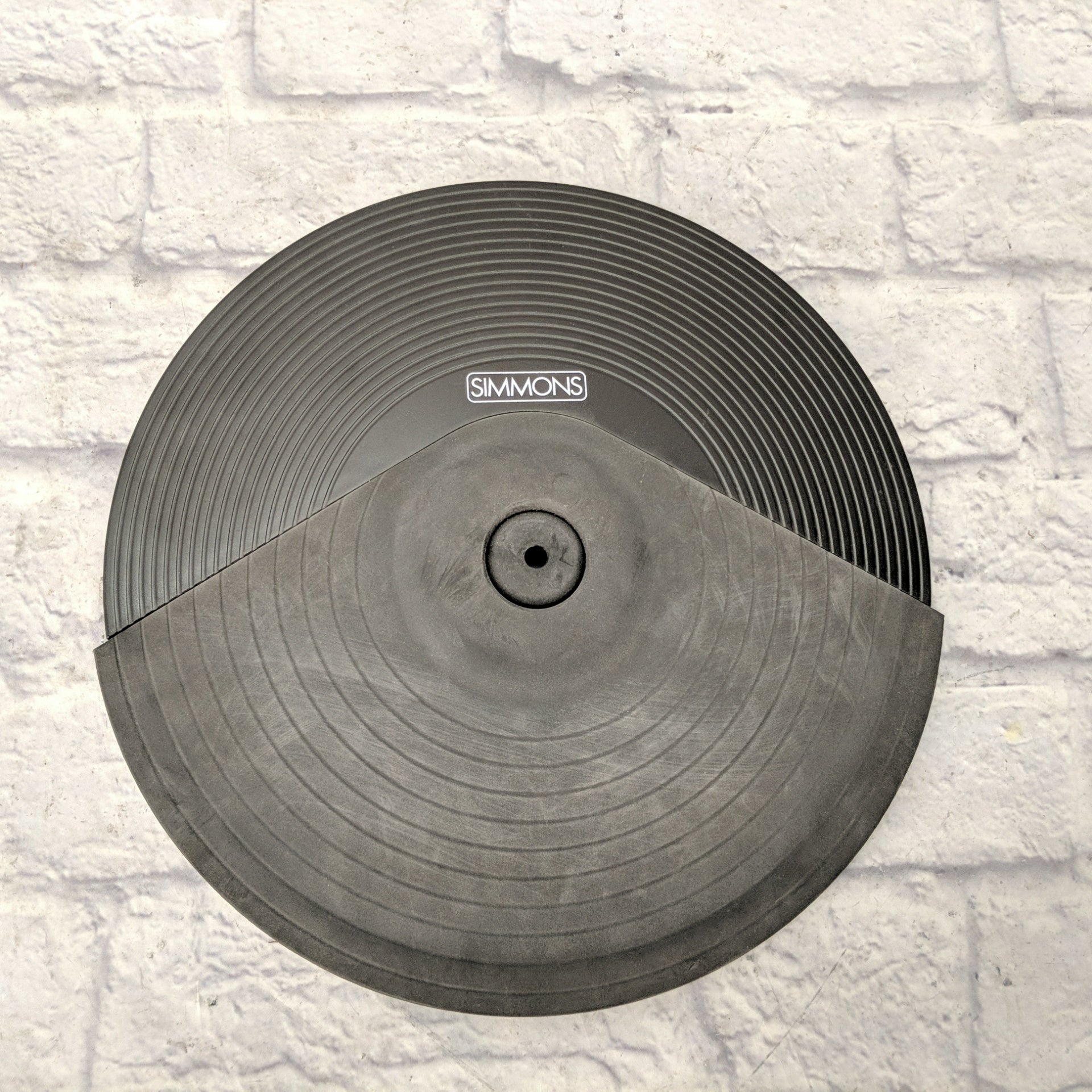 Simmons 14 Inch Electronic Cymbal Trigger Pad w Slam Crash