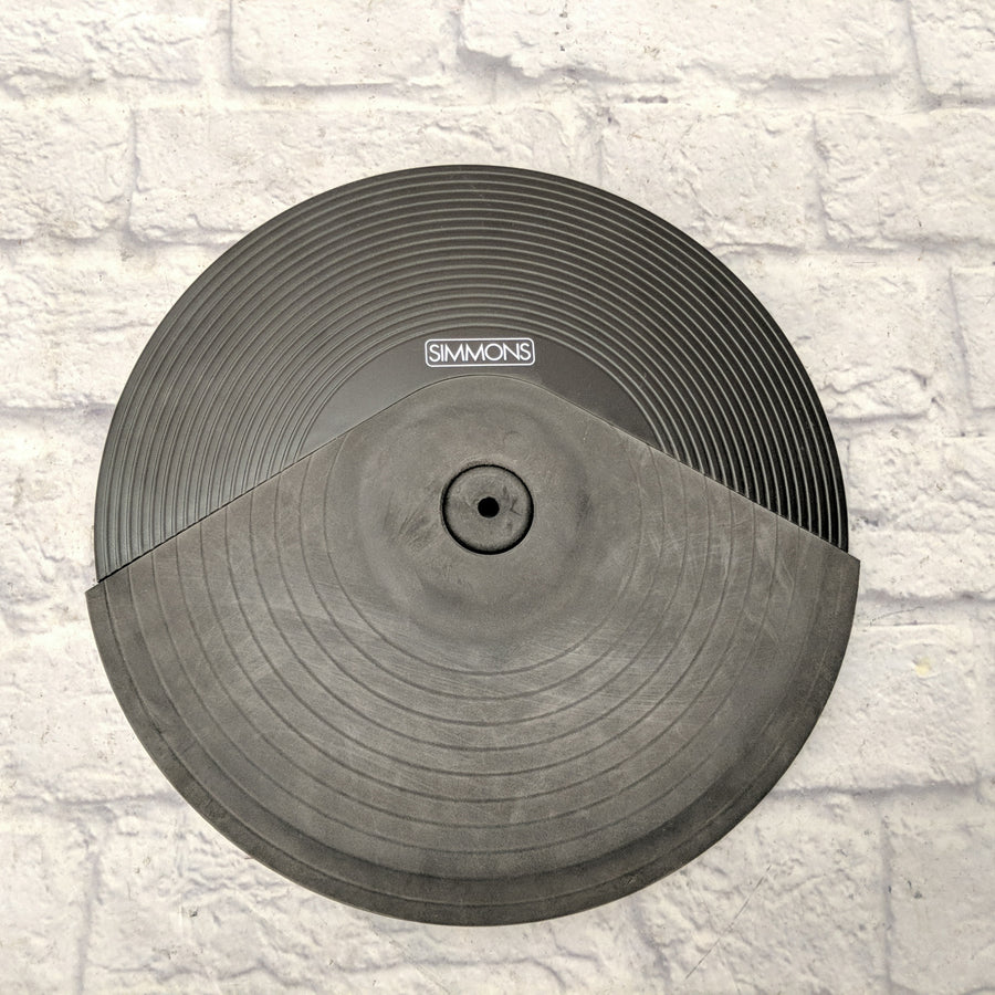 Simmons 14 Inch Electronic Cymbal Trigger Pad w Slam Crash