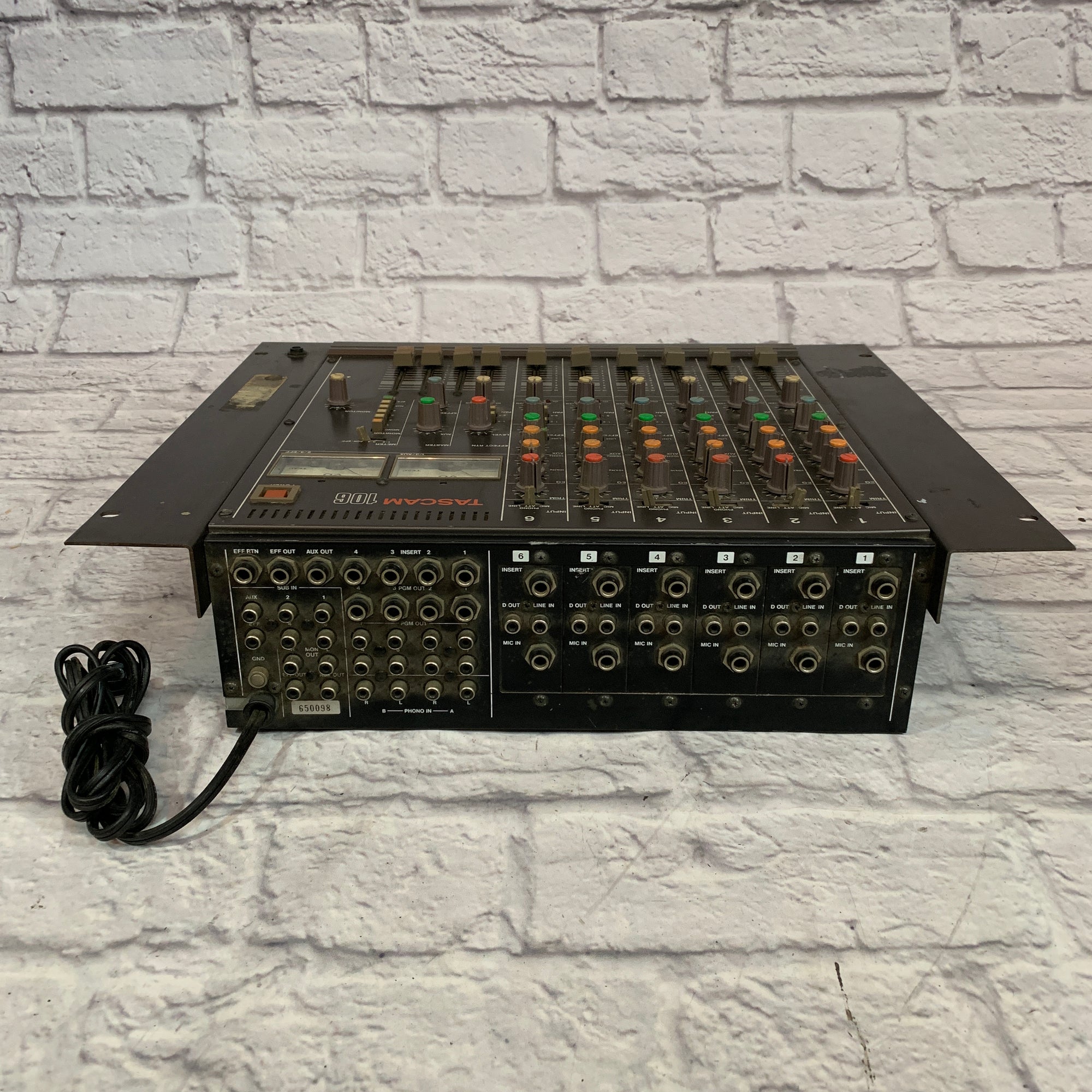 Tascam 106 6 Channel Mixer - Evolution Music