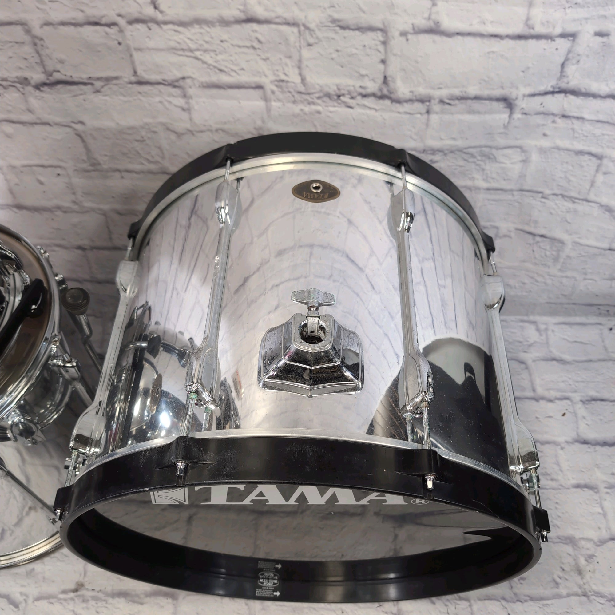 Tama Rockstar 5pc Chrome Over Wood Drum Kit