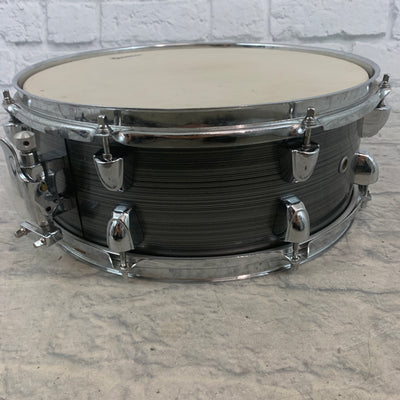 Premier 5" x 14" Snare - Silver Hairline Wrap