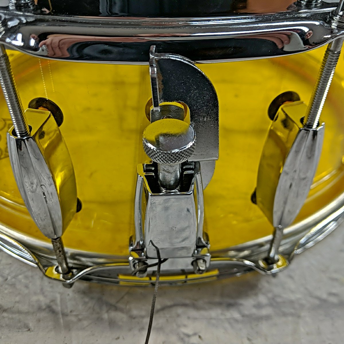 Custom Yellow Acrylic Snare 14x6.5 Snare