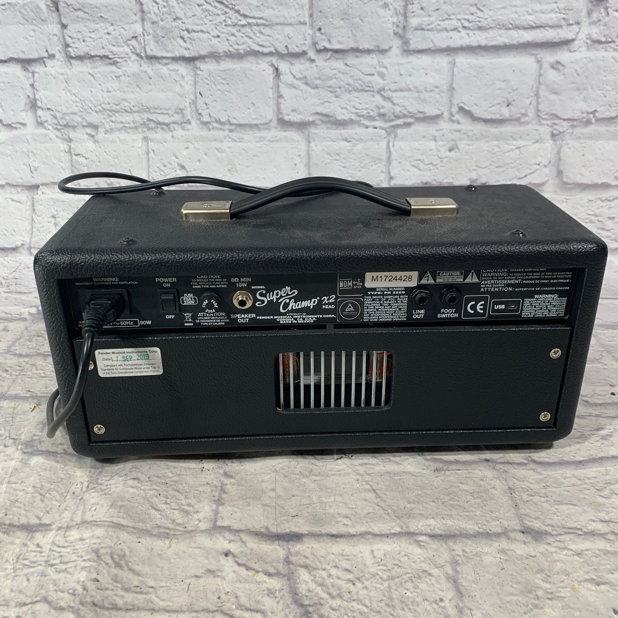 Fender Super Champ X2 15W Amp Head