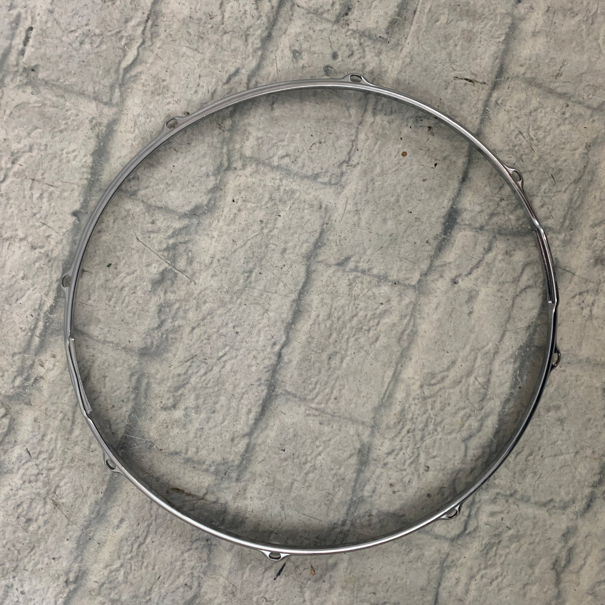 Slingerland 14" Snare Hoops 8 Lug Chrome