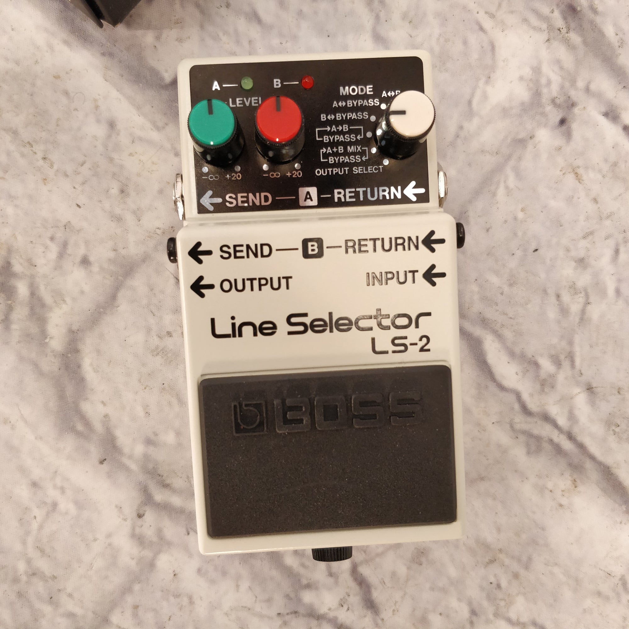 Boss LS-2 Line Selector Guitar Effects Pedal w Orig Box
