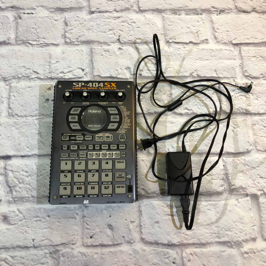 Roland SP-404SX Linear Wave Sampler w/ pwr supply