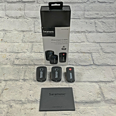 Saramonic Blink500 B2 Ultracompact Dual Channel Lavalier Mic System null