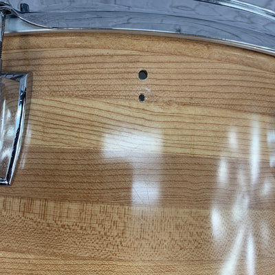 Ludwig 18 Butcher Block Floor Tom Blue & Olive