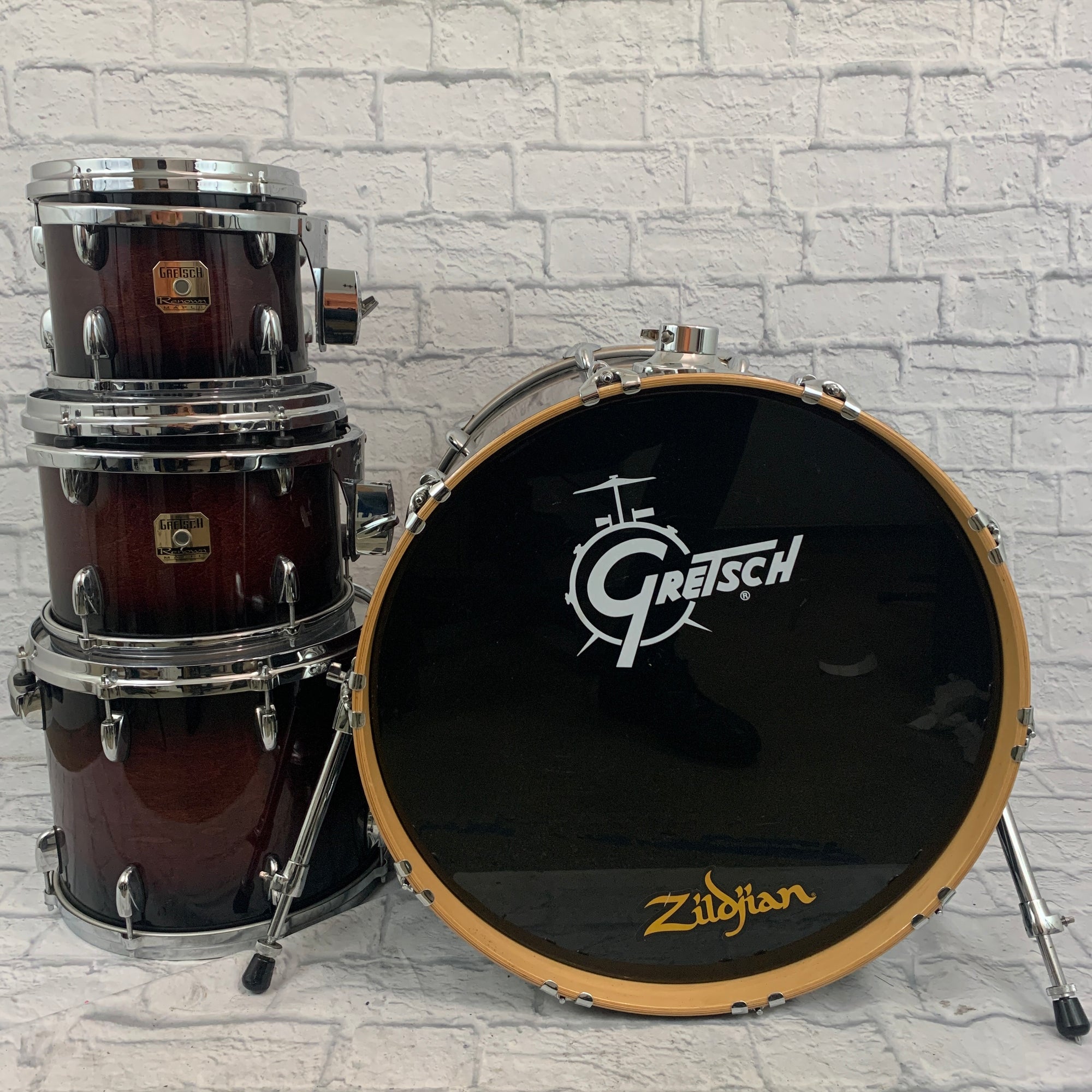 Gretsch Renown 4-Piece Maple 10-12-14-22 Acoustic Drumset