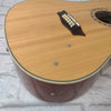 Washburn WD10S12 Dreadnaught 12 String Acoustic Guitar Natural