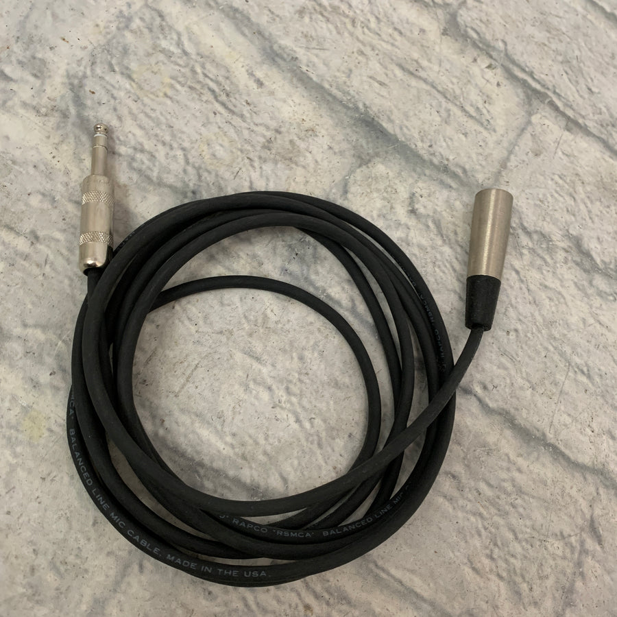 Rapco Horizon 1/4" TRS M to XLR M Cable Interconnect