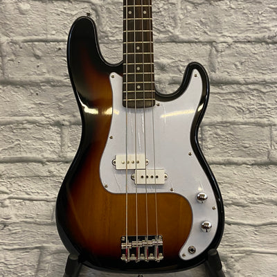 R&B Sunburst 4 String Precision Bass