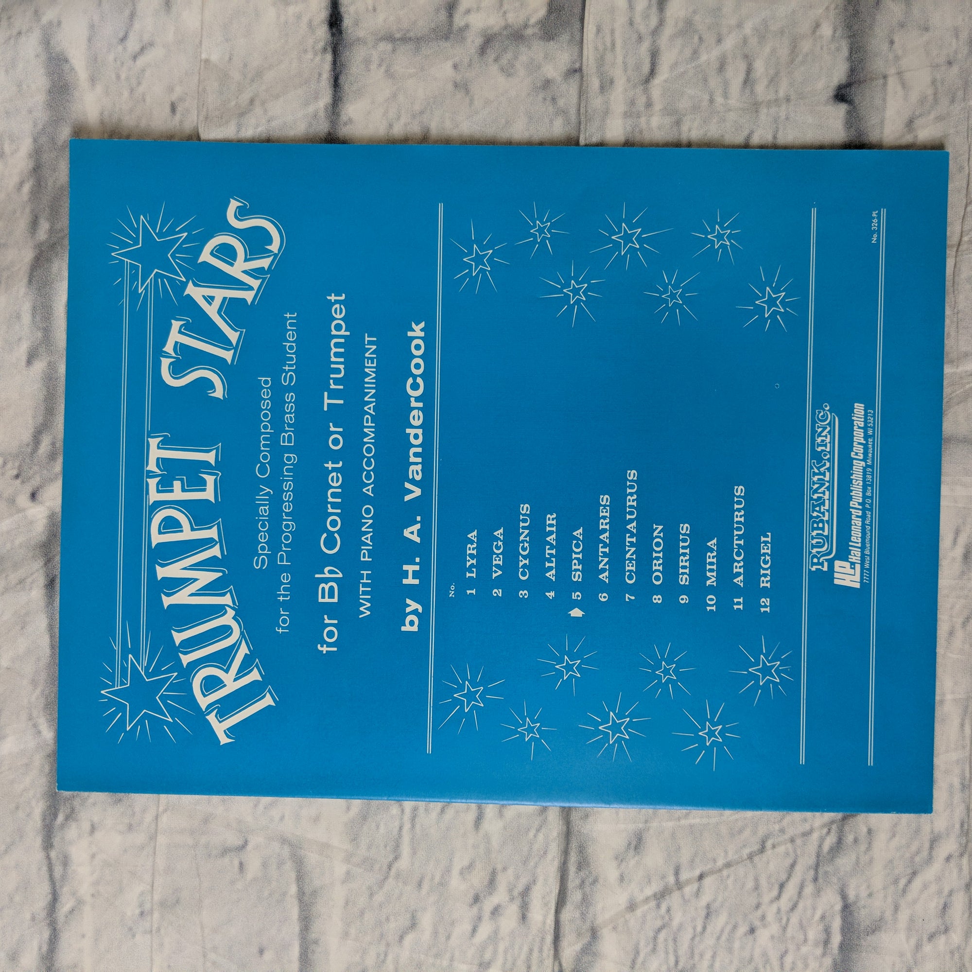 Trumpet Stars for Bb Cornet or Trumpet with Piano Accompaniment No 5. Spica