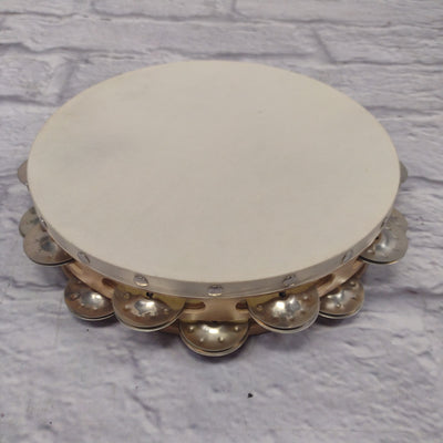 Unknown 10" Tambourine w/ Case