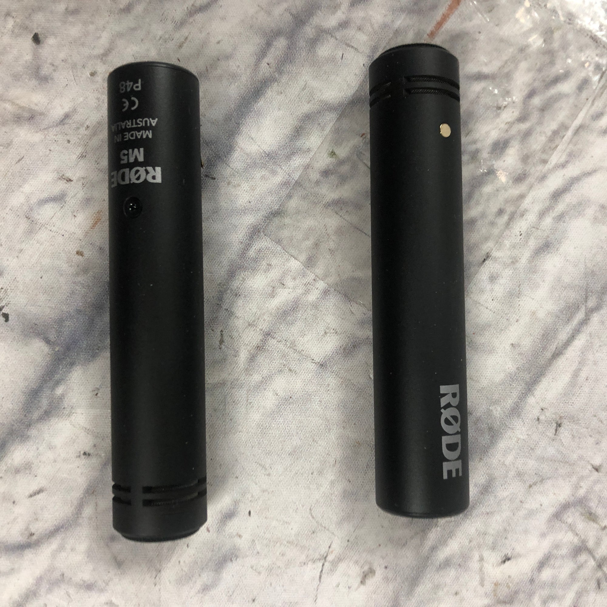 Rode M5 Matched Pair of Condenser Microphones - Evolution Music Rode M5 Matched Pair of Condenser Microphones - Evolution Music