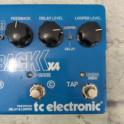 TC Electronic Flashback X4 Delay and Looper Pedal