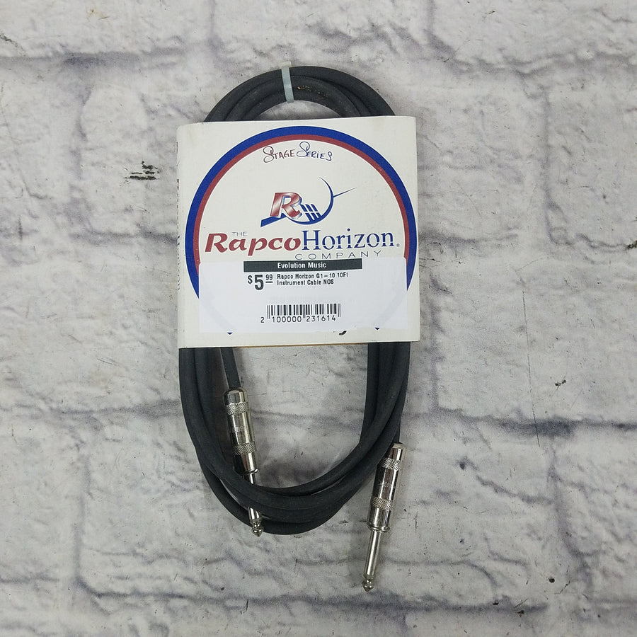 Rapco Horizon G1-10 10Ft Instrument Cable NOS